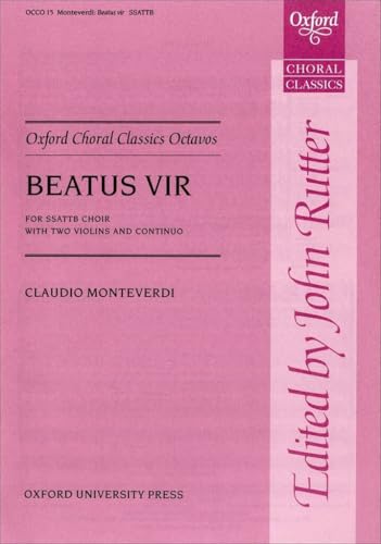 Beatus Vir SSATTB/2V/BC Vocal Score