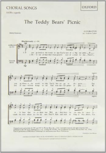 Teddy Bears Picnic SATB Choral Sheet Music