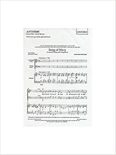Song of Mary SATB/Organ with Optional Brass