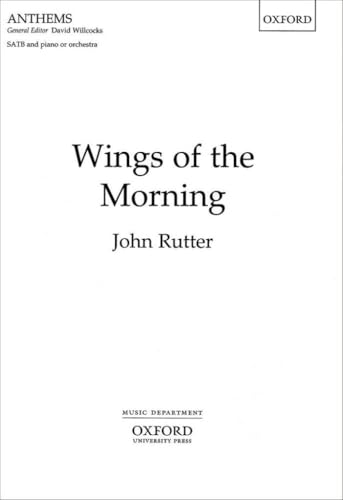 Wings of the Morning SATB/Organ or Piano Sheet Music