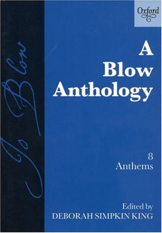 Blow Anthology SATB/Organ Choral Sheet Music