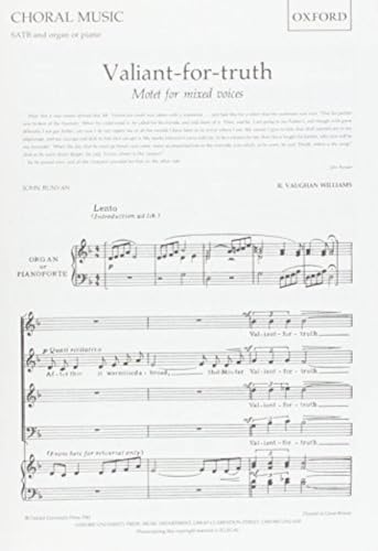 Valiant for Truth SATB Choral Sheet Music