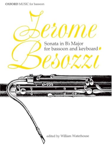 BESOZZI Sonata in B Flat Major for Bassoon and Piano - 24 Pages
