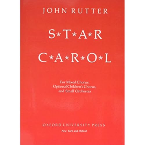 Star Carol SATB/Orch Parts