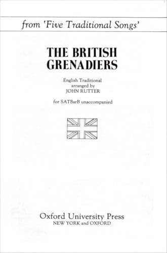 British Grenadiers SATBARB Choral Sheet Music