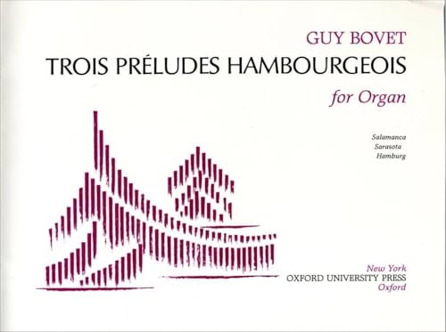 Trois Preludes Hambourgeois for Piano and Organ Sheet Music