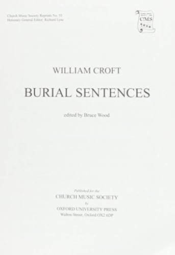 Burial Sentences SATB Choral Sheet Music