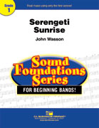 Serengeti Sunrise by John Wasson, C.L. Barnhouse Company, Sound Foundations Series