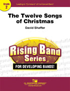 Twelve Songs Of Christmas Concert Band 2 Score/Parts Book