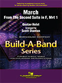 March From Second Suite Concert Band 3.5 Score/Parts