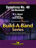 Symphony No 40 1st Mvt Concert Band 3 Score/Parts