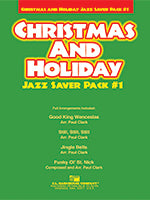 Christmas And Holiday Jazz Saver Pack Junior Ensemble 2.5 Sc/P (Music Score/Parts) Book