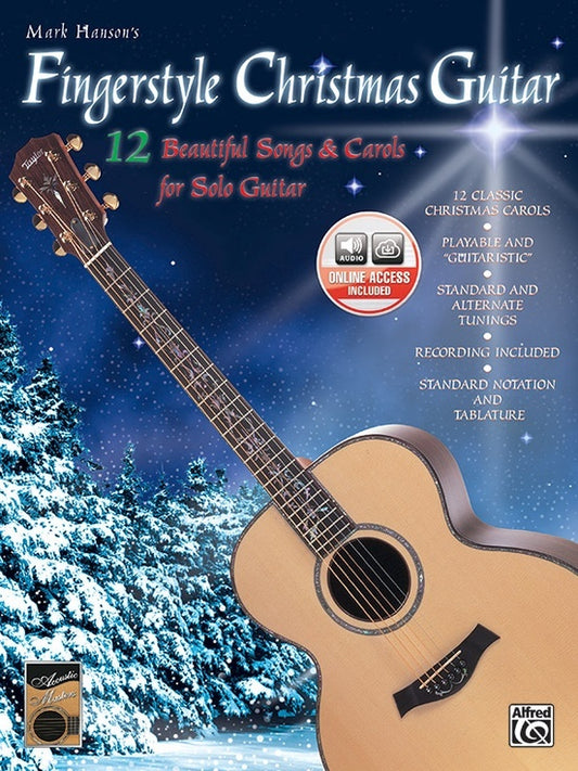 Fingerstyle Christmas Guitar Book/CD
