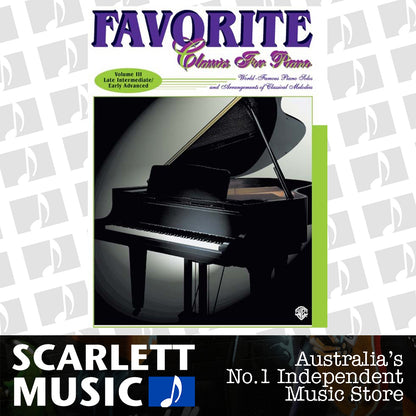 Favourite Classics For Piano Book 3 Book/CD — view 2