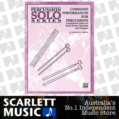 Command Performances For Percussion — view 2
