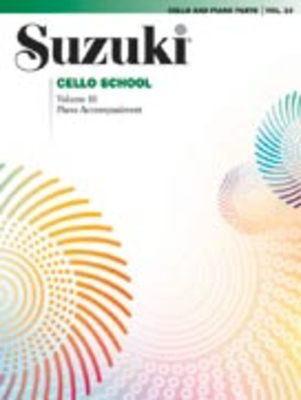 Suzuki Cello School Book Volume 10 - Piano Accompaniment International Edition Summy Birchard 0366S