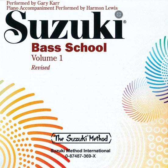 Suzuki Bass School Volume 1 CD