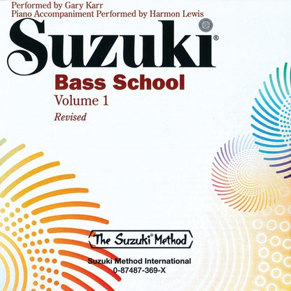 Suzuki Bass School Volume 1 CD