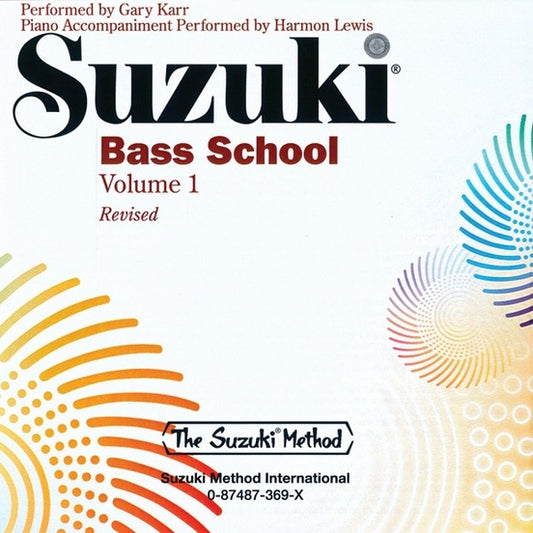 Suzuki Bass School Volume 1 CD
