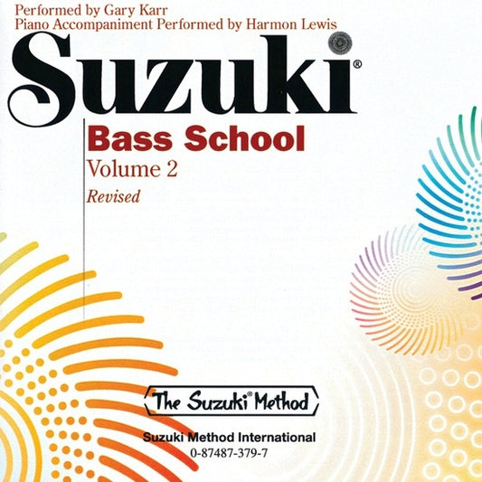Suzuki Bass School Volume 2 CD