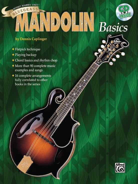 UBS Bluegrass Mandolin Basics Book and CD