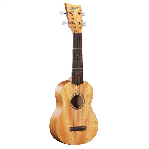 Ashton Soprano Ukulele Spr-T Natural Mgy-B/S Rwd-Fb