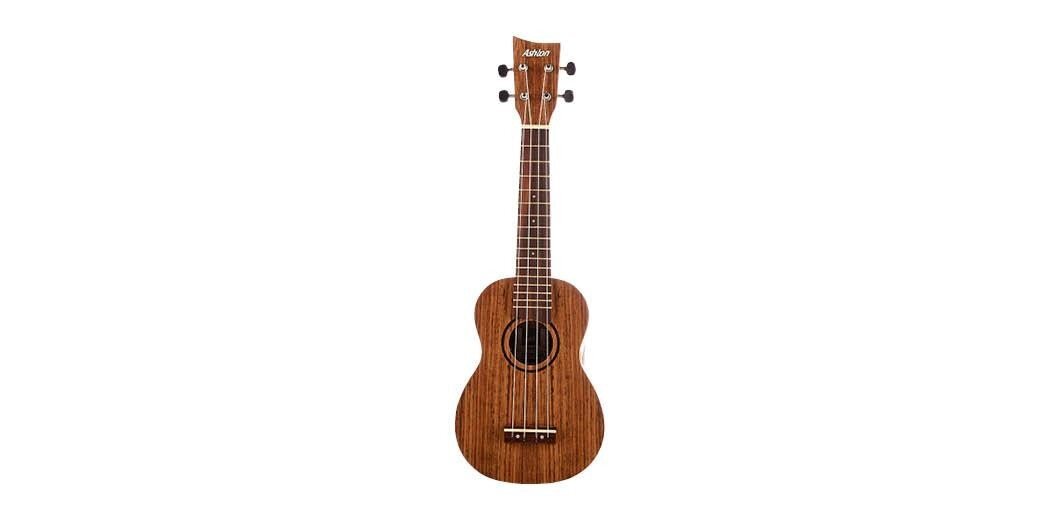 Ashton UKE500SBW Soprano Uke In Black Walnut Woo