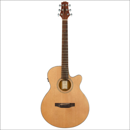 Ashton ACOUSTIC/ELECTRIC Guitar W/C-Ay Cedar Tk45Sceq