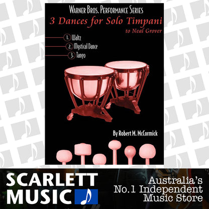 Three Dances for Solo Timpani Sheet Music — view 2