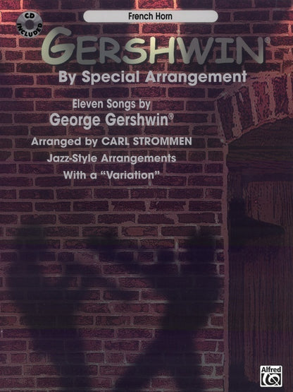 Gershwin By Special Arrangement Horn Book/CD