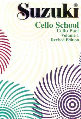 Suzuki Cello School Book Volume 1 - Cello Book Only, No CD International Edition Summy Birchard 0479S