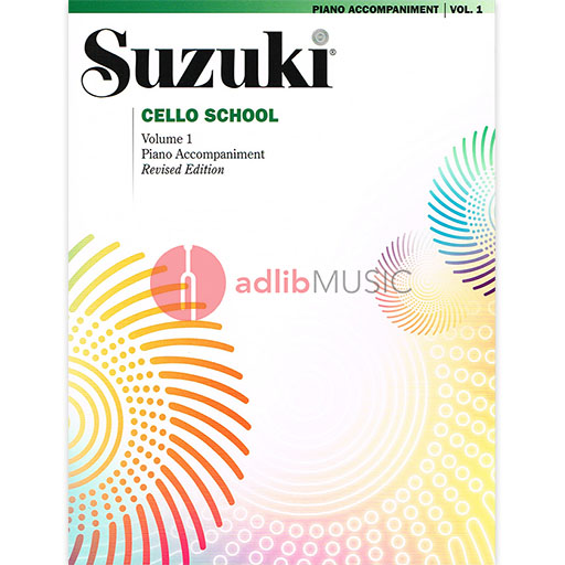 Suzuki Cello School Book Volume 1 Piano Accompaniment International Edition Summy Birchard 0480S — view 2