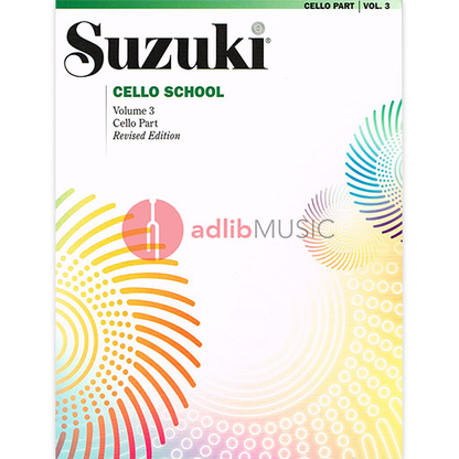 Suzuki Cello School Book, Volume 3 - Cello Book Only, No CD, International Edition, Summy Birchard 0483S — view 2
