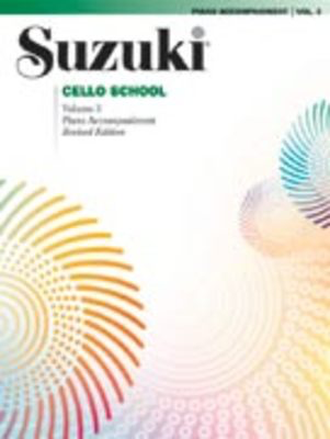 Suzuki Cello School Book Volume 3 Piano Accompaniment International Edition Summy Birchard 0484S