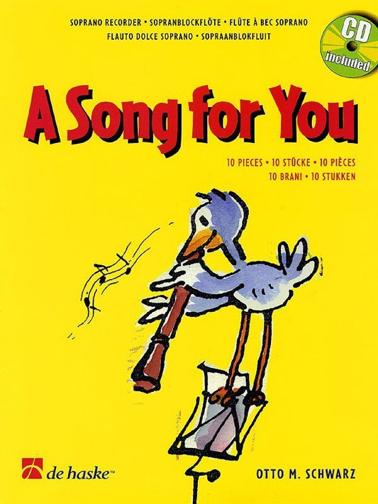 A Song For You Sop Rec Book/CD