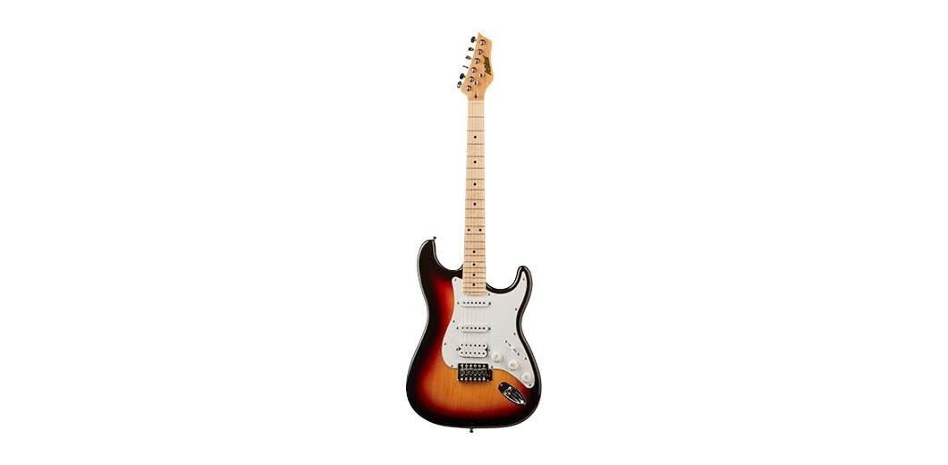 Ashton SPAG232M Tobacco Sunburst Electric Guitar Pack