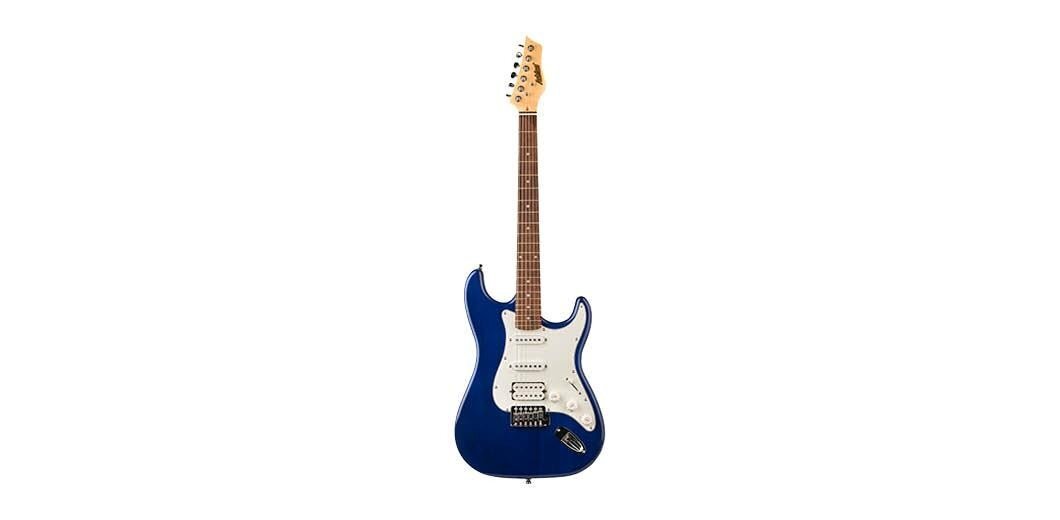 Ashton AG232TDB Model Guitar Trans Dark Blue