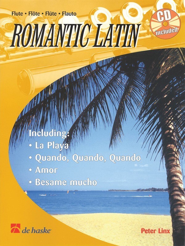 Romantic Latin Flute Book/CD (Softcover Book/CD)