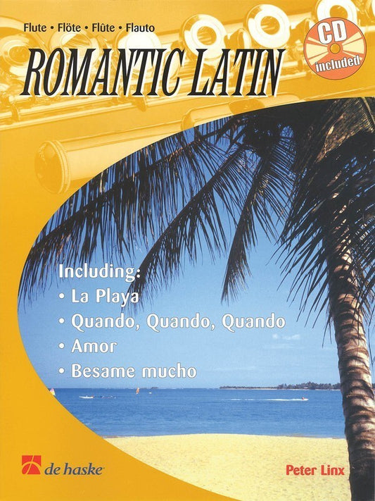 Romantic Latin Flute Book/CD (Softcover Book/CD)