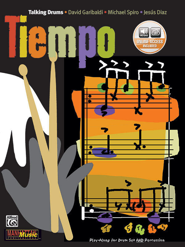 Tiempo Talking Drums Book with 2 CDs for Percussion and Instrumentalists