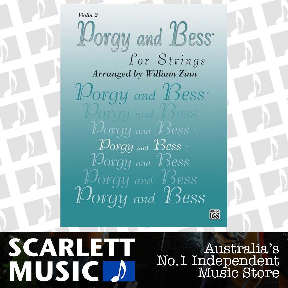 Porgy And Bess For Strings Violin2 Part Arr Zinn — view 2