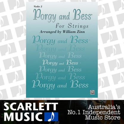 Porgy And Bess For Strings Violin2 Part Arr Zinn — view 2