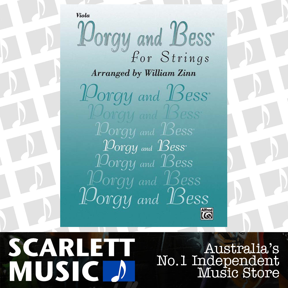 Porgy And Bess For Strings Viola Part Arr Zinn — view 2