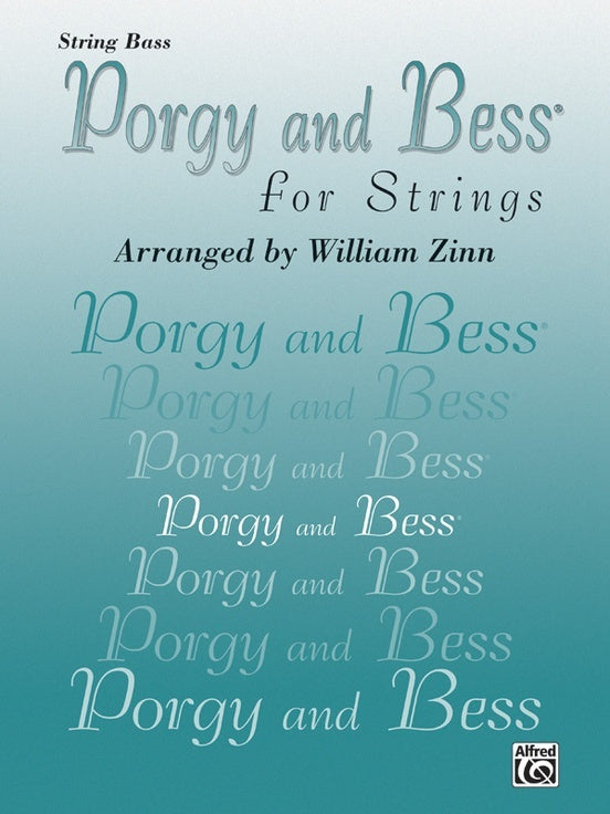 Porgy And Bess For Strings Bass