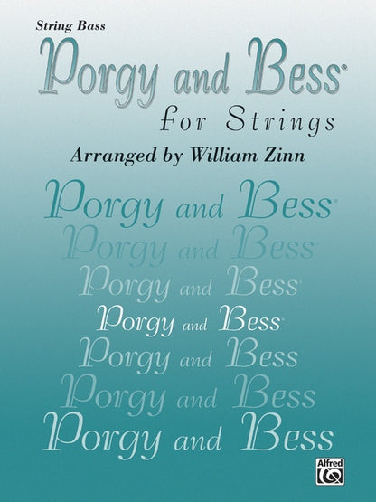 Porgy And Bess For Strings Bass