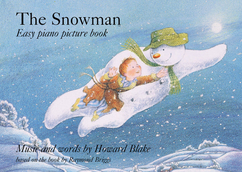 Snowman Easy Piano Picture Book by Howard Blake - Faber