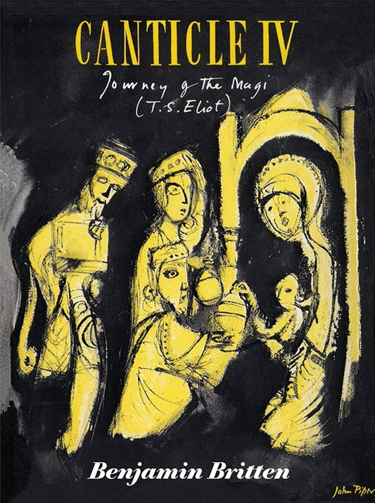 Canticle 4 Journey Of Magi Vocal Sc
