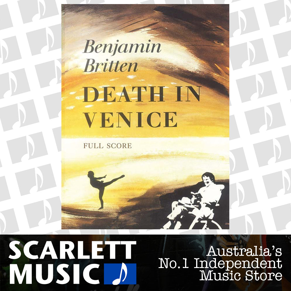 Death In Venice Opera Full Score Cased — view 2