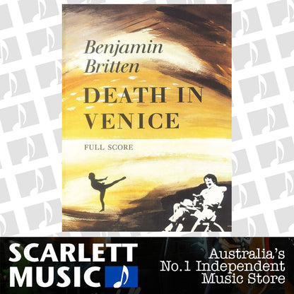 Death In Venice Opera Full Score Cased — view 2