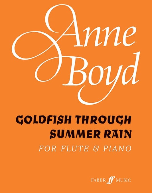 Goldfish Through Summer Rain For Flute And Piano